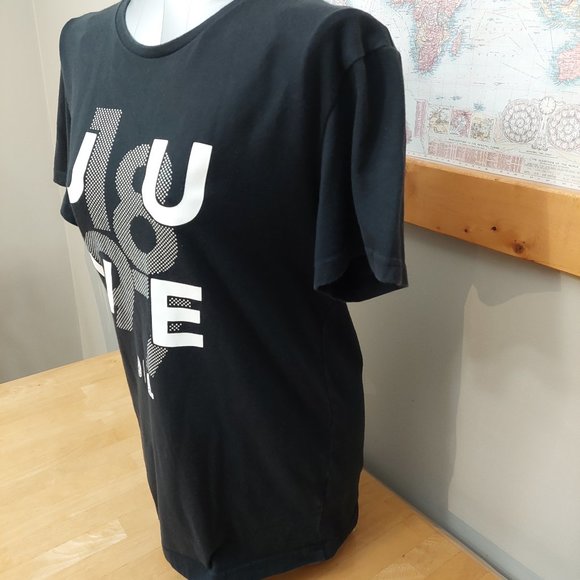 Adidas Juventus Football Club T- Shirt Black Short Sleeve Men's Medium - Picture 3 of 11